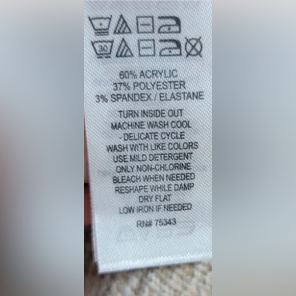 RUBY MOON Soft Long Cardigan Color Block / Long Sleeve - Picture 9 of 9